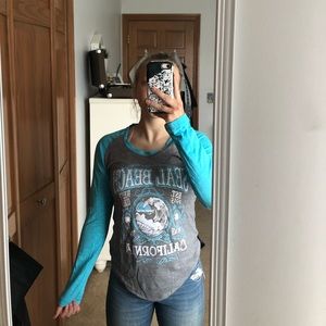 lone sleeve tee shirt